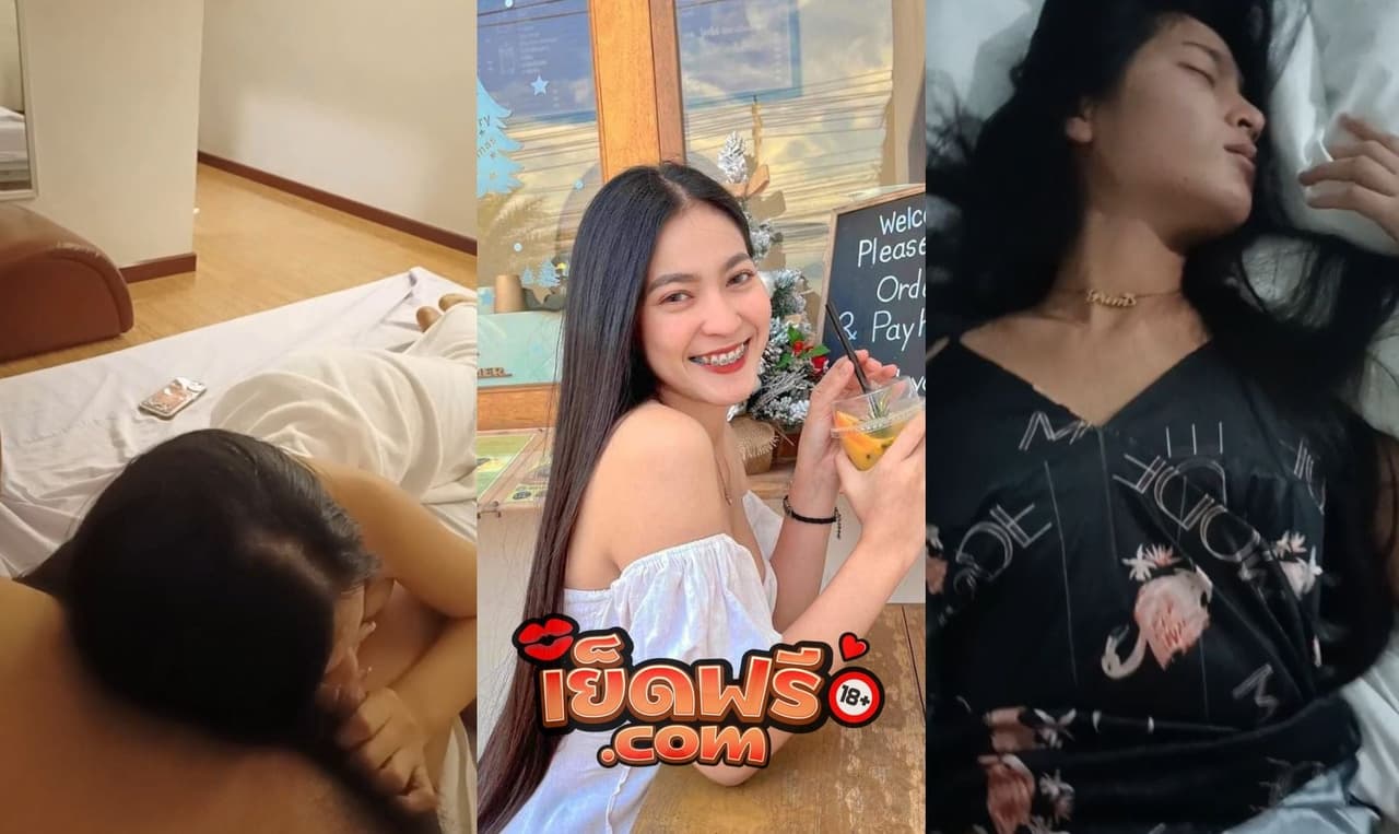 คลิปหลุดทางบ้าน  สาวสวย นอนถ่างให้เย็ดหี กระแทกทีนมเด้ง หีโหนมอูม ทำหน้ายั่วเย็ด เห็นแล้วพาเงี่ยน